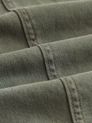 Khakigrün - Ankle Straight Leg Carpenter Jeans - Bild 8 von 9