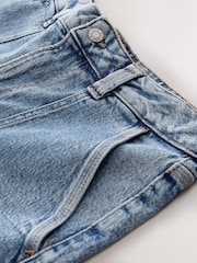 Mid Blue Ankle Straight Leg Carpenter Jeans - Image 2 of 4