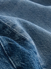 Kontrast-Seitenstreifen Blau - Horseshoe – Barrel-Jeans - Bild 9 von 9