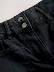 Black Slim Lift and Shape Wide Leg Jeans - Image 2 of 3