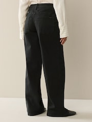 Negro - Slim Lift and Shape Wide Leg Jeans - Imagen 5 de 9