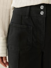 Negro - Slim Lift and Shape Wide Leg Jeans - Imagen 6 de 9
