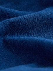 Dark Blue Jersey Denim Bootcut Leggings - Image 5 of 6