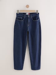 Rinse Blue Barrel Leg Jeans - Image 6 of 8