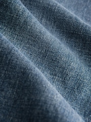 Dark Blue High Rise Stretch Flared Jeans - Image 3 of 7