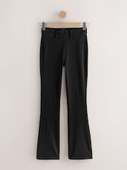 Black Jersey Denim Bootcut Leggings - Image 7 of 9