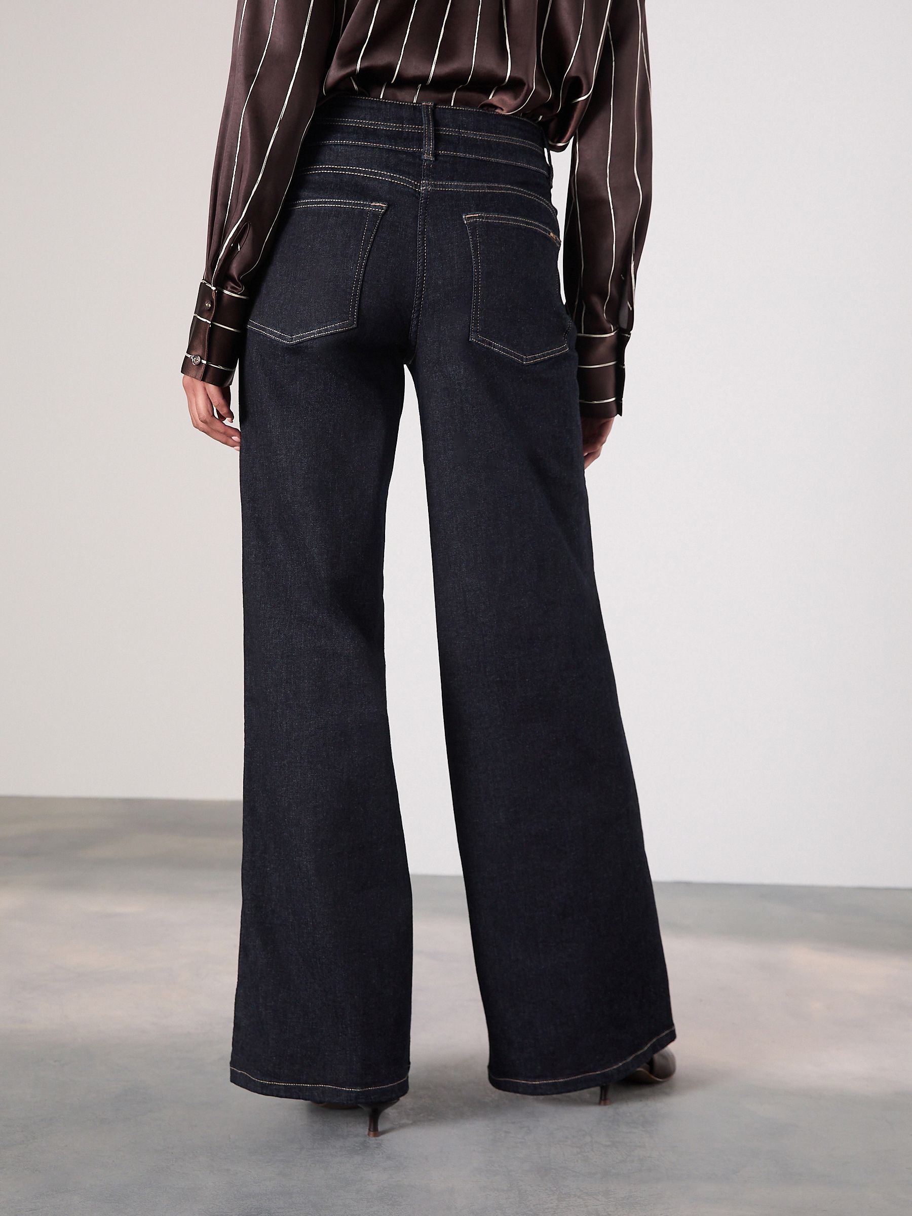 Comprar Azul índigo - Calça jeans de perna larga Lift Slim and