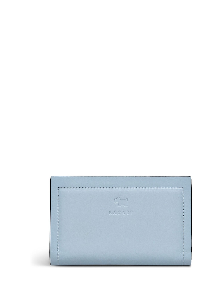 Radley Heritage Medium Blue Border Bifold Purse - Image 1 of 3