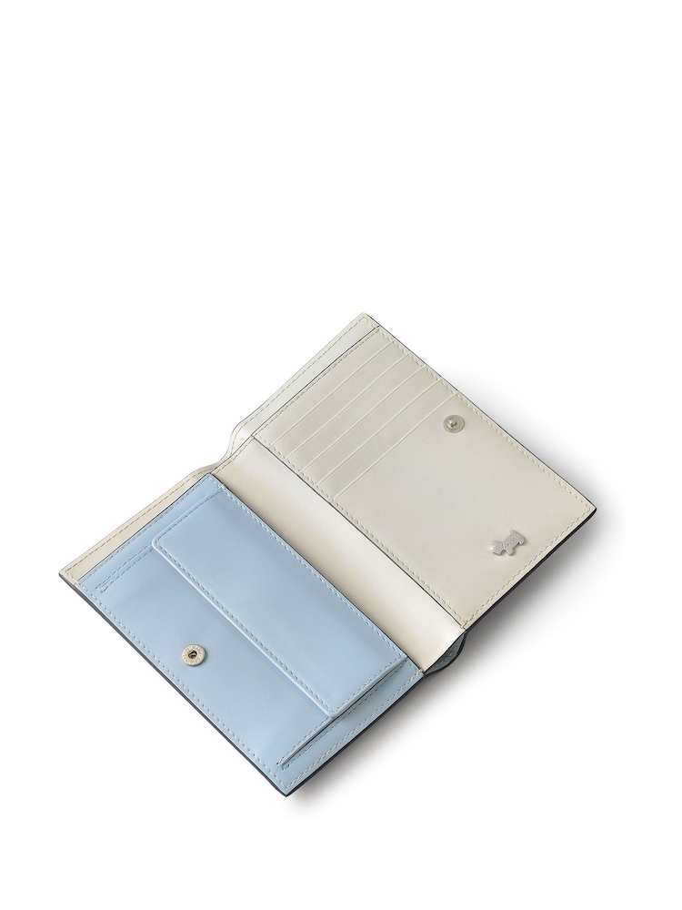 Radley Heritage Medium Blue Border Bifold Purse - Image 3 of 3