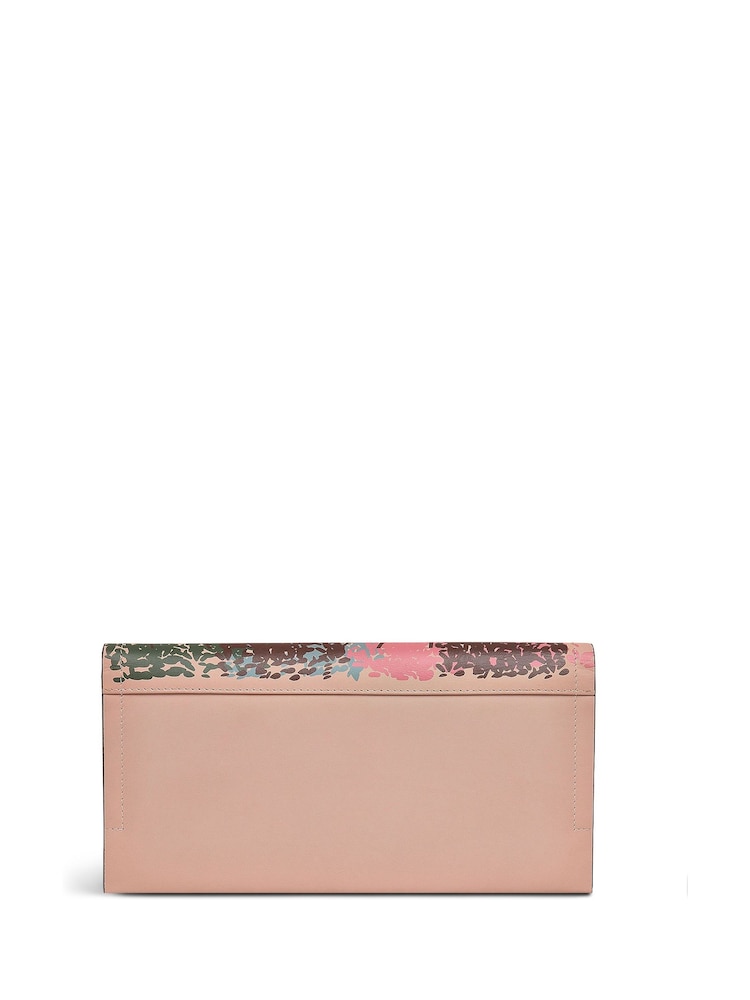 Radley Large Pink Spring Meadow Flapover Purse - Image 2 of 4