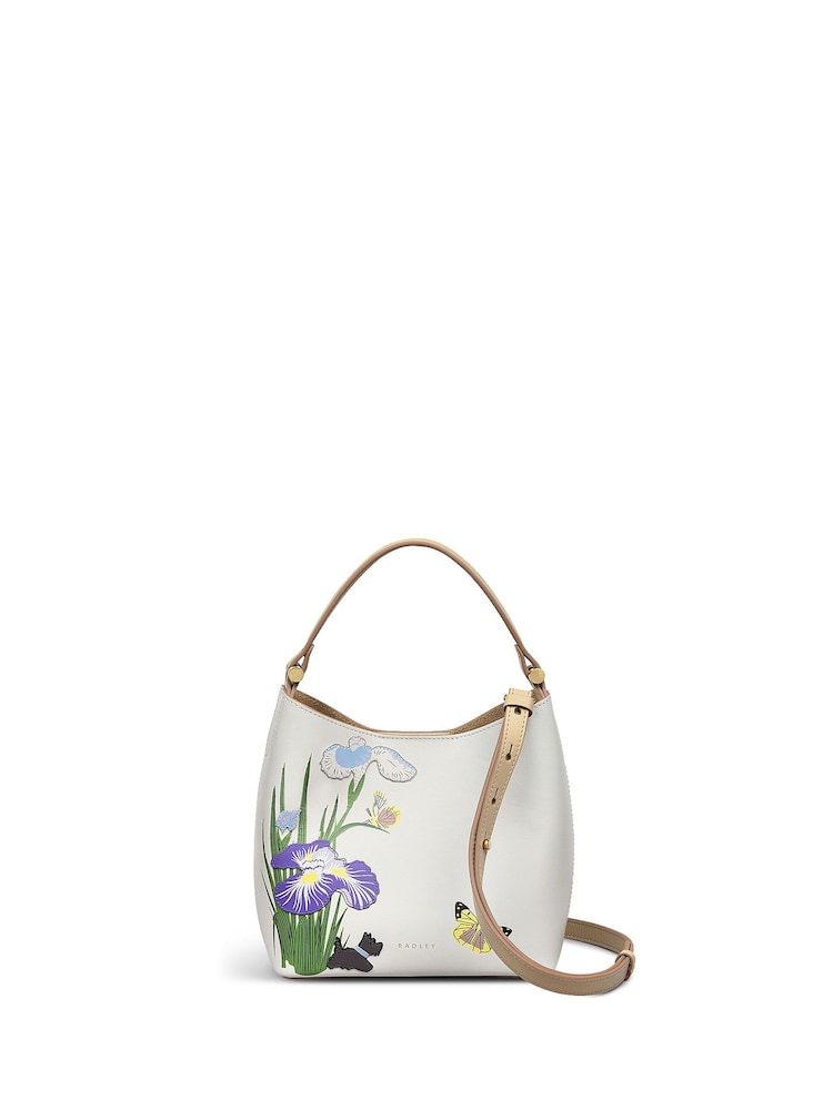 Radley Small Rhs SS25 Open Top White Cross-Body Bag - Image 1 of 6