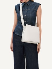 Radley Medium Dukes Place Icon Weave Emboss Compartment Cross-Body Bag - Image 5 of 5