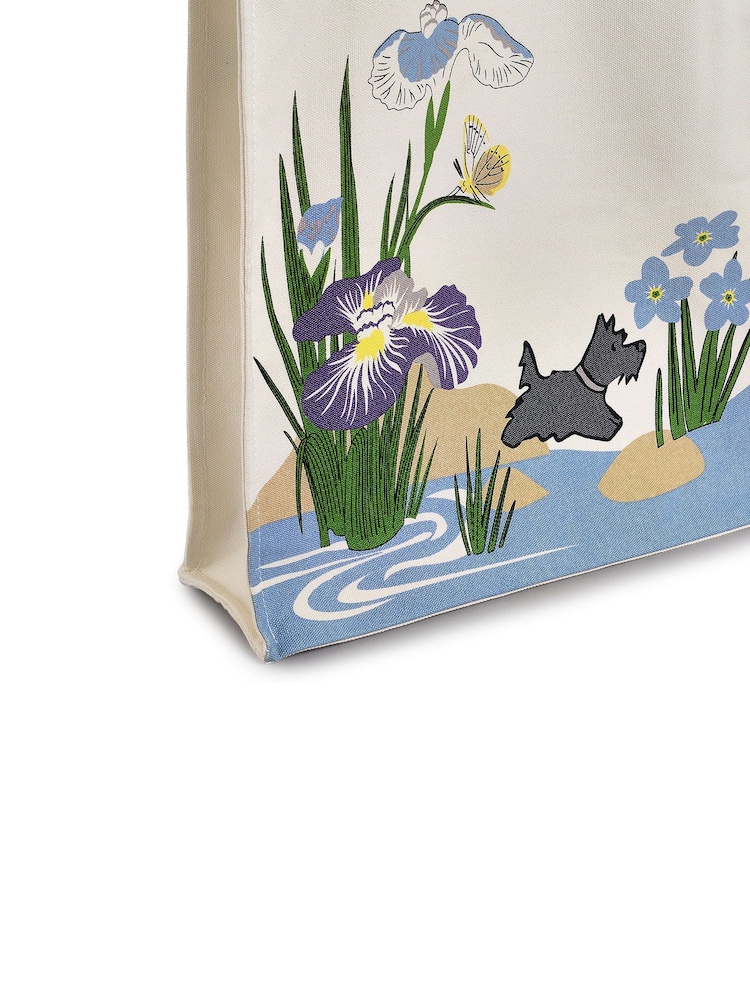 Radley Medium Natural RHS SS25 Open Top Tote Bag - Image 3 of 4