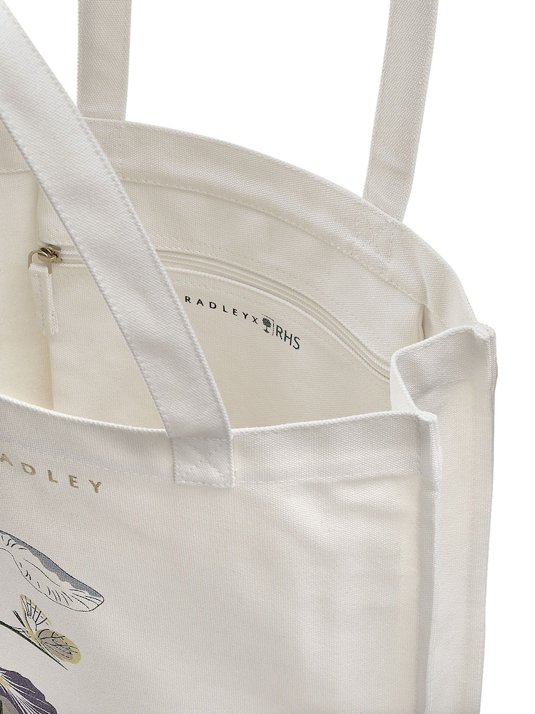 Radley Medium Natural RHS SS25 Open Top Tote Bag - Image 4 of 4
