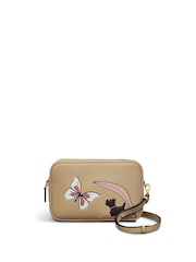 Radley Small Spring Meadow Zip Top Nude Cross-Body Bag - Bild 1 von 5