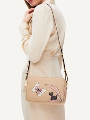 Radley Small Spring Meadow Zip Top Nude Cross-Body Bag - Bild 5 von 5