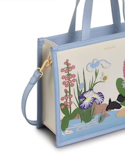 Radley Small Rhs SS25 Zip Top Grab White Bag - Image 4 of 6