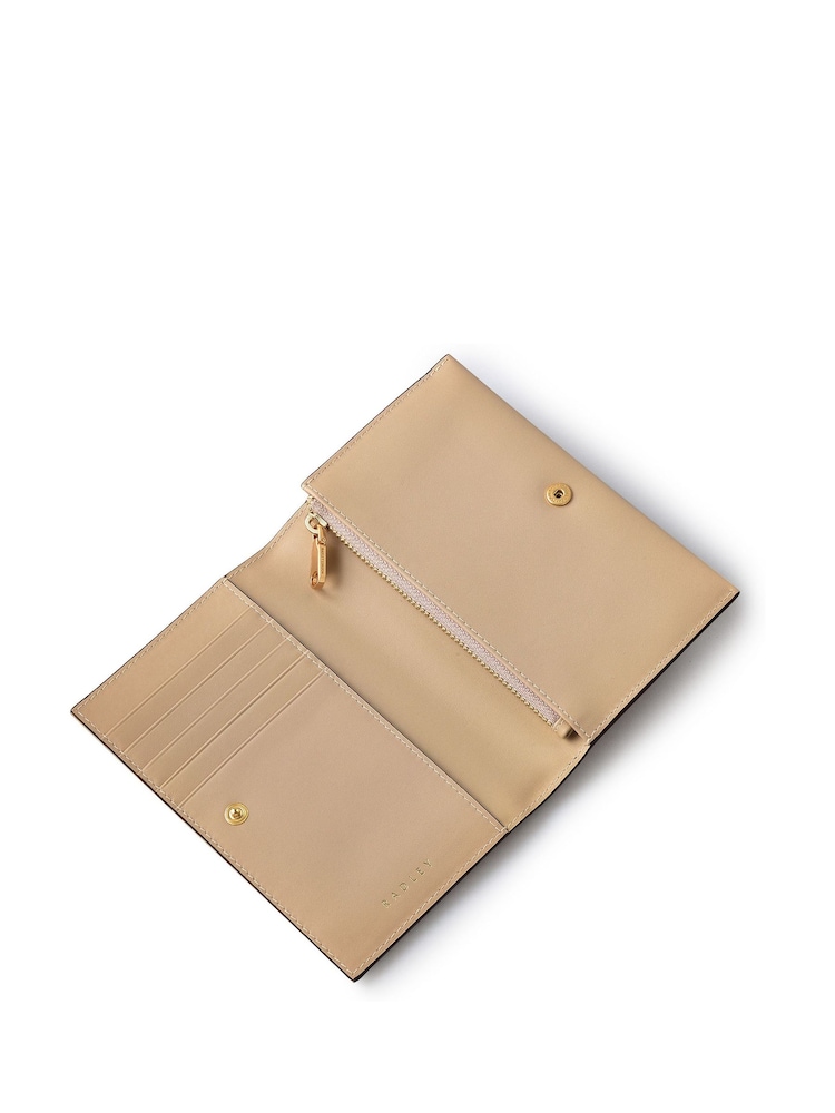 Radley London Medium Garden Wanderer Flapover Nude Purse - Image 3 of 3