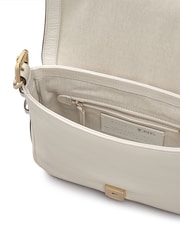 Radley Small Rhs SS25 Flapover White Cross-Body Bag - Image 3 of 7