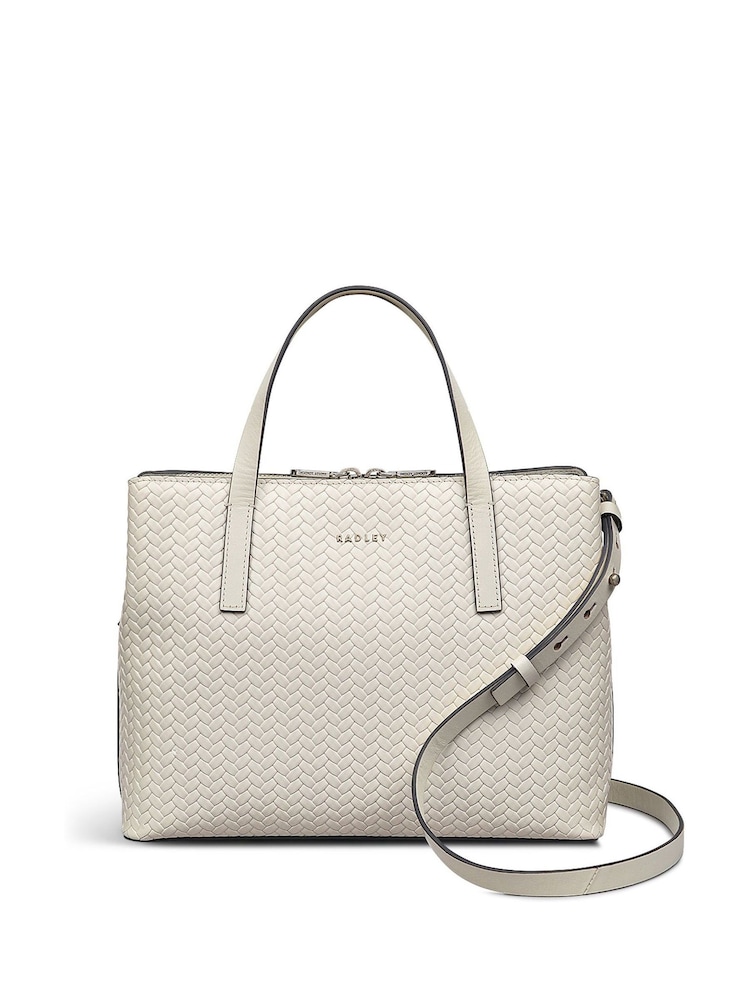 Radley London Medium Dukes Place Weave Ziptop Grab Bag - Image 1 of 6