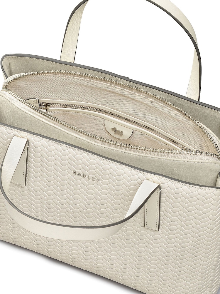 Radley London Medium Dukes Place Weave Ziptop Grab Bag - Image 3 of 6