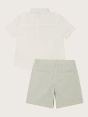Monsoon Green Stripe 3-Piece Suit Set - Image 3 of 4