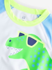 Gap White Swim Rash Guard (6mths-5yrs) - Image 3 of 4