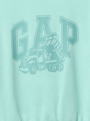 Gap Green Oversized Logo Sweatshirt (6mths-5yrs) - Image 3 of 3