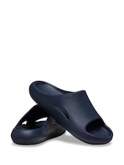 Crocs Blue Mellow Slides - Image 4 of 5