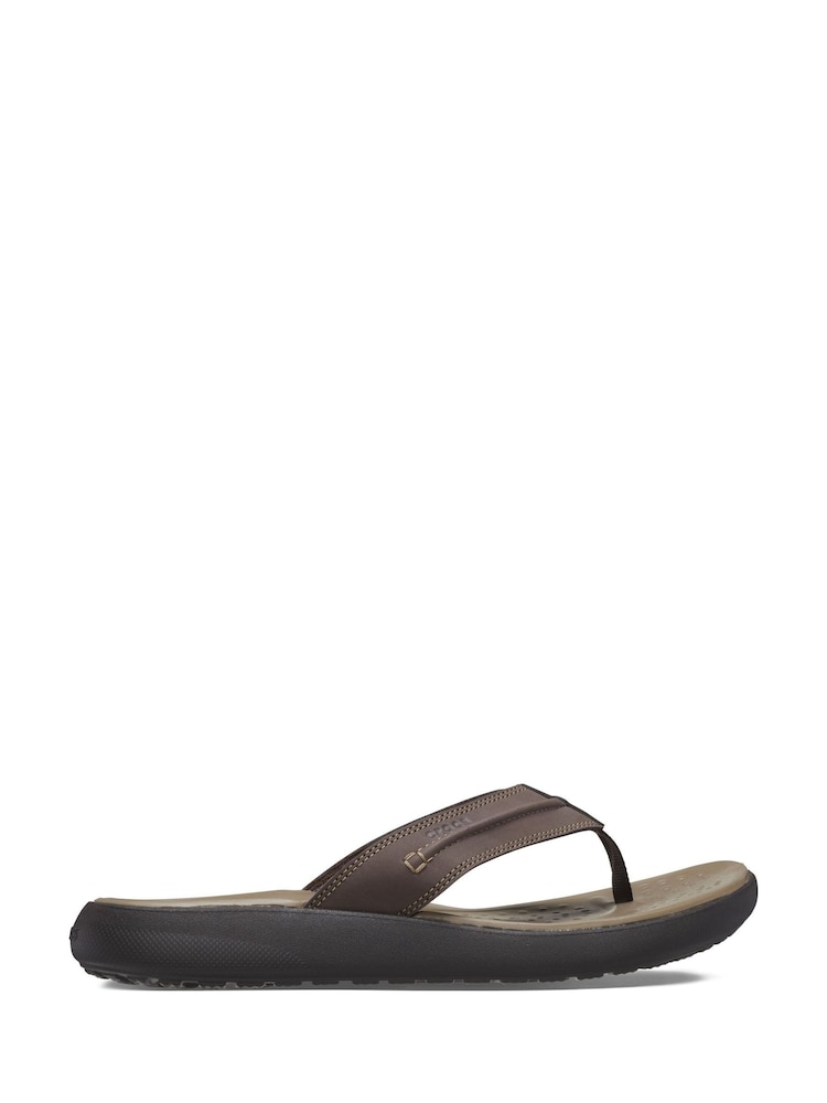 Crocs Brown Yukon Vista II Flip Sandals - Image 1 of 5