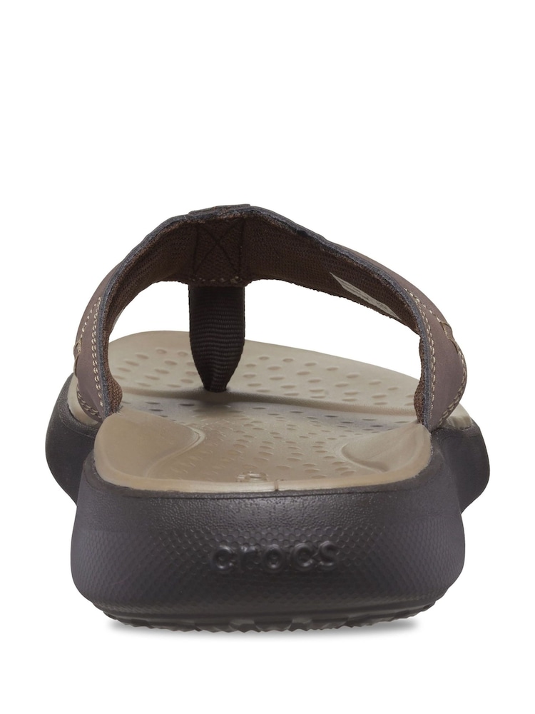 Crocs Brown Yukon Vista II Flip Sandals - Image 4 of 5