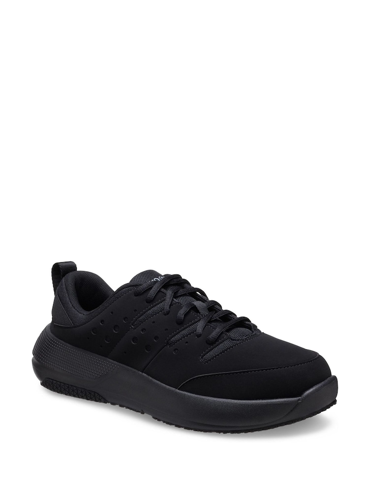 Crocs Black On the Clock Work Sneakers - Image 2 of 4