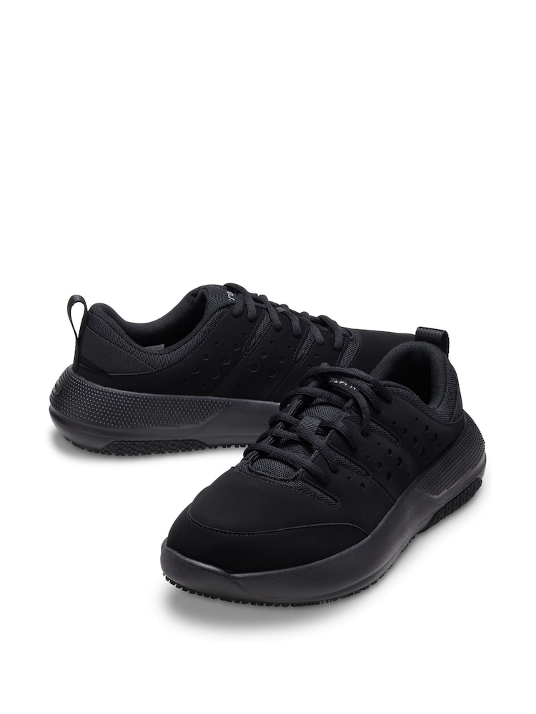 Crocs Black On the Clock Work Sneakers - Image 3 of 4