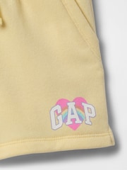 Gap Yellow Logo Pull On Shorts (6mths-5yrs) - Image 3 of 3