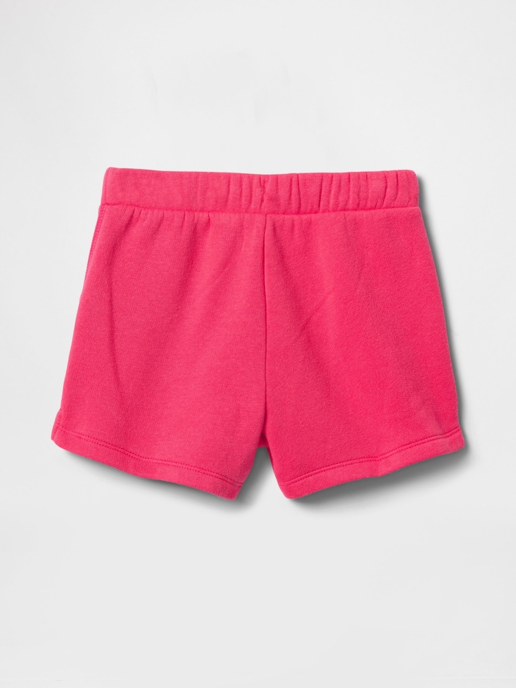 Gap Pink Logo Pull On Shorts (6mths-5yrs) - Image 2 of 3