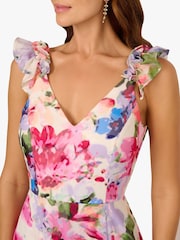 Adrianna Papell Sweetheart Midi White Dress - Image 4 of 6