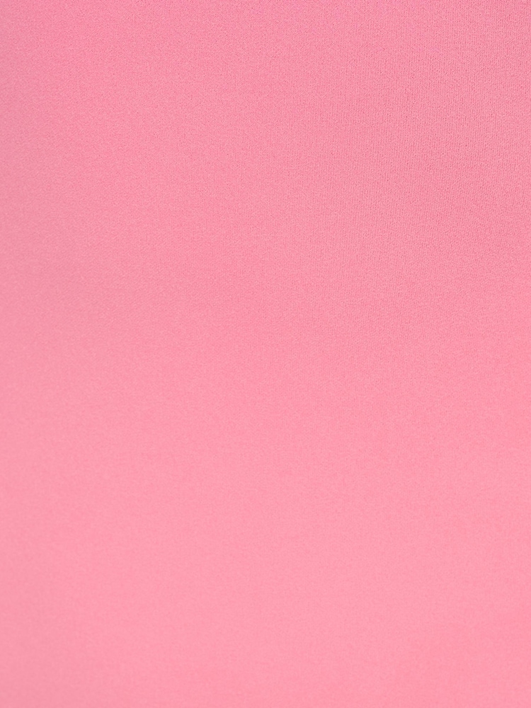 Adrianna Papell Pink Knit Crepe Tiered Sleeve Dress - Image 6 of 6 Adrianna Papell Pink Knit Crepe Tiered Sleeve Dress - Image 6 of 6