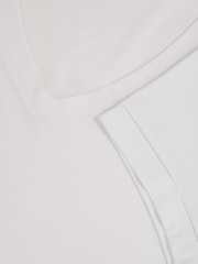 Reiss White Luna Brushed-Cotton V-Neck T-Shirt - Image 7 of 7