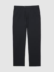 Reiss Shade Cotton-Linen Relaxed-Fit Trousers - Imagen 2 de 6