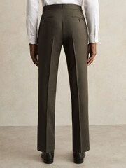 Reiss Dark Green Forest Slim-Fit Suit Trousers - Image 6 of 7