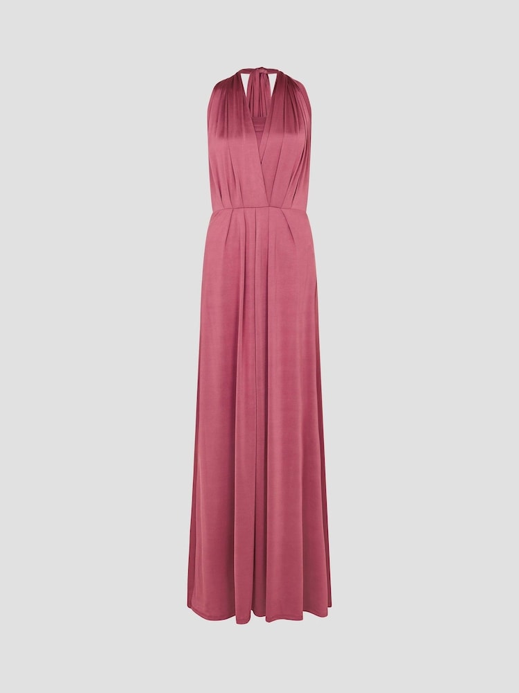 Monsoon Pink Thea Multiway Bridesmaid Dress - Image 4 of 4