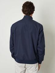 Threadbare Navy Zip Up Harrington Jacket - Image 2 of 5