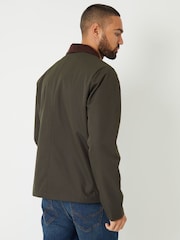 Threadbare Khaki Showerproof Corduroy Collar Jacket - Image 2 of 5