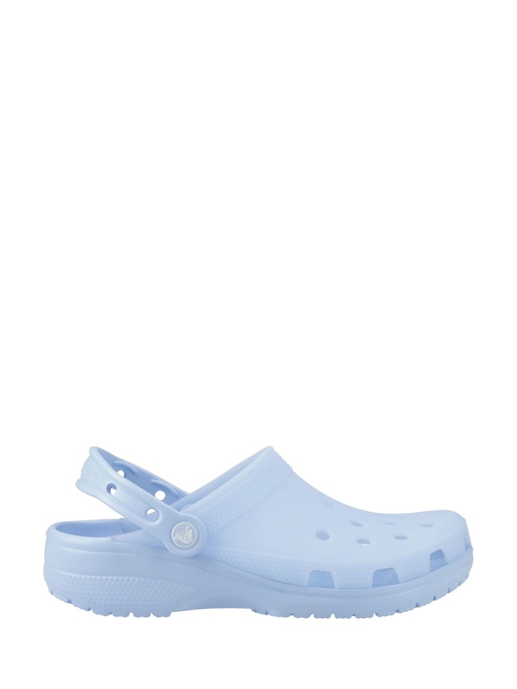 Crocs Blue Classic Frosted Clogs - Image 1 of 4