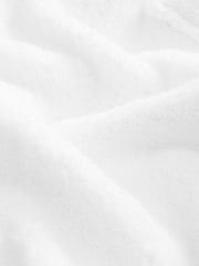 White Cotton Towelling Dressing Gown - Image 2 of 3