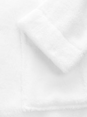 White Cotton Towelling Dressing Gown - Image 3 of 3