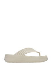 Crocs Natural Getaway Platform Flip Sandals - Image 1 of 1