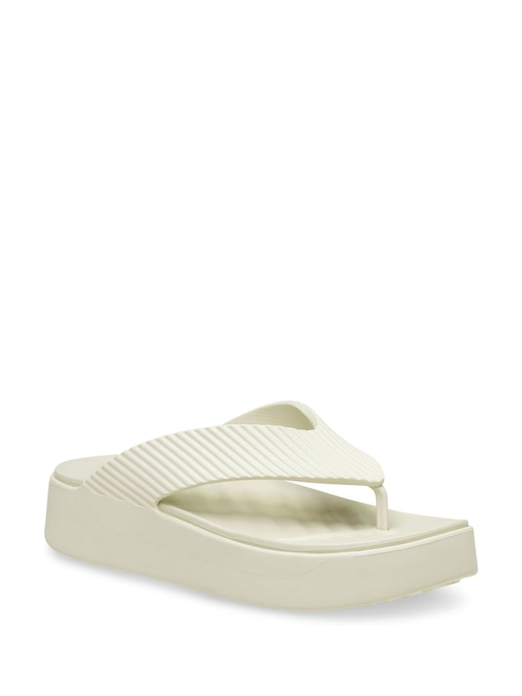 Crocs Natural Getaway Platform Flip Sandals - Image 2 of 4