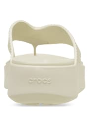 Crocs Natural Getaway Platform Flip Sandals - Image 4 of 4