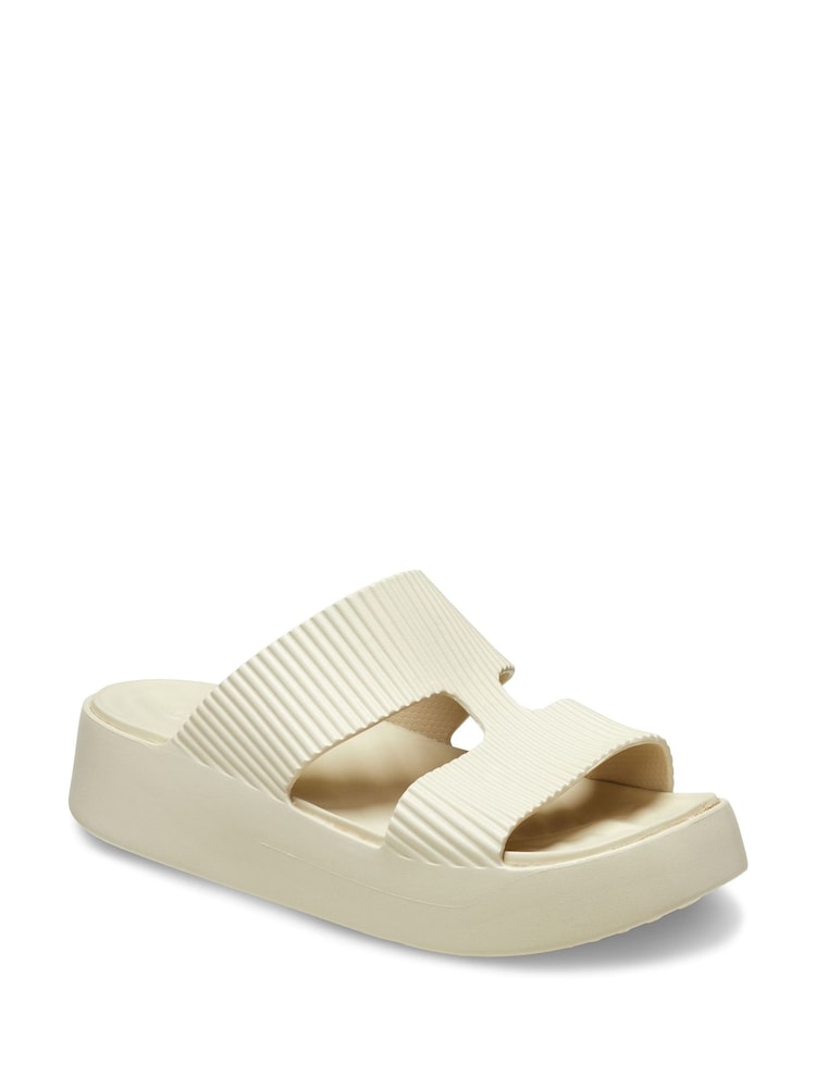 Crocs Natural Getaway Platform H-Strap Sandals - Image 1 of 5